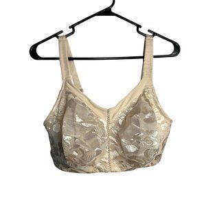 Wacoal Awareness Full Figure Seamless Wire Free Bra 85276 Beige Size 40DDD